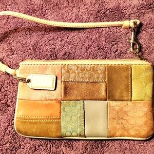 Authentic Coach Wristlet